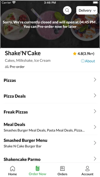 Shake'N'Cake Newton Aycliffe スクリーンショット