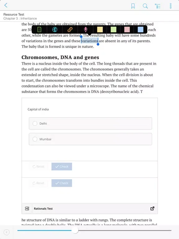تصاویر Collins ebooks iPad 