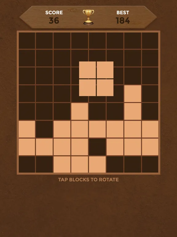 WoodBlocku: Block Puzzle Wood iPad 应用截图