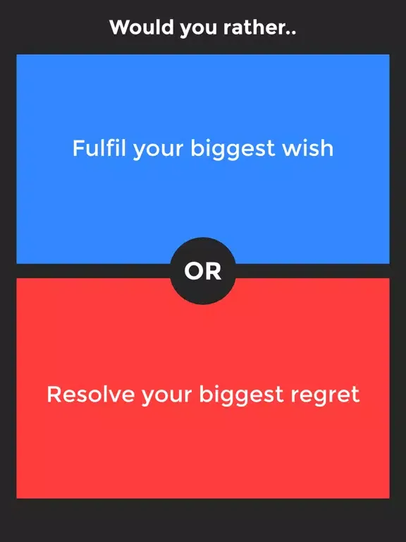 Zrzuty ekranu Either - You Would Rather?! iPad 
