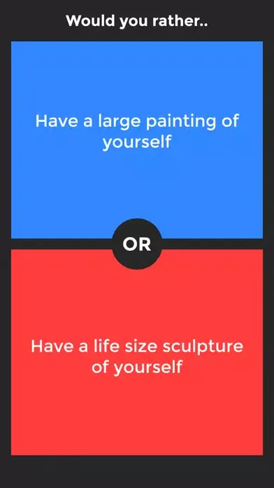 Zrzuty ekranu Either - You Would Rather?!