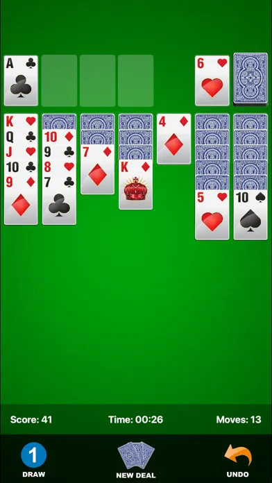 Captures d'écran de Solitaire: Classic Card Game!