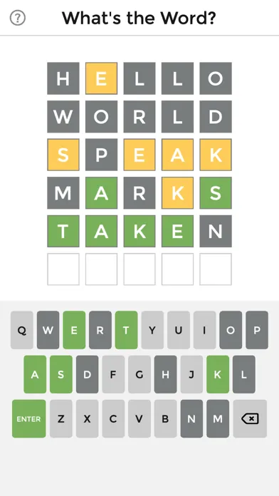 Скриншоты What's the Word? Logic Game