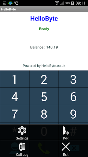 HelloByte Dialerdes captures d'écran de l'application2