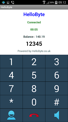 HelloByte Dialerdes captures d'écran de l'application4