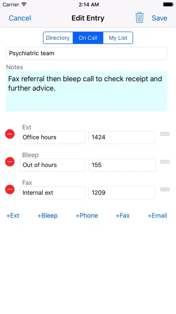 Скриншоты Switchboard