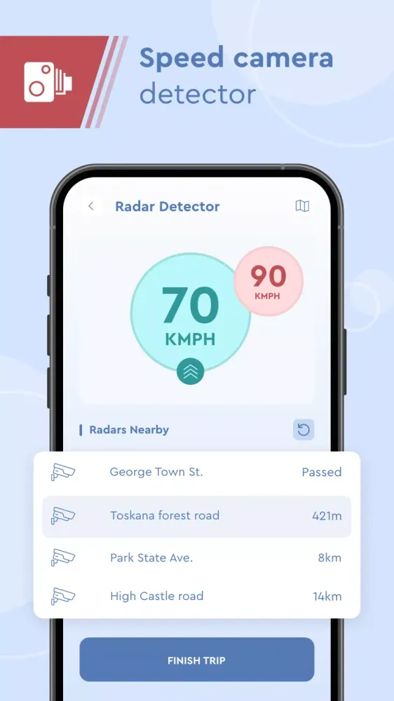 Radar-Speedometer-GPS-HUD Screenshots