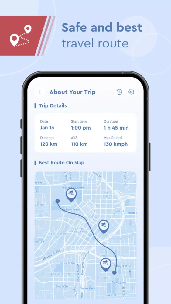 Radar-Speedometer-GPS-HUD Screenshots