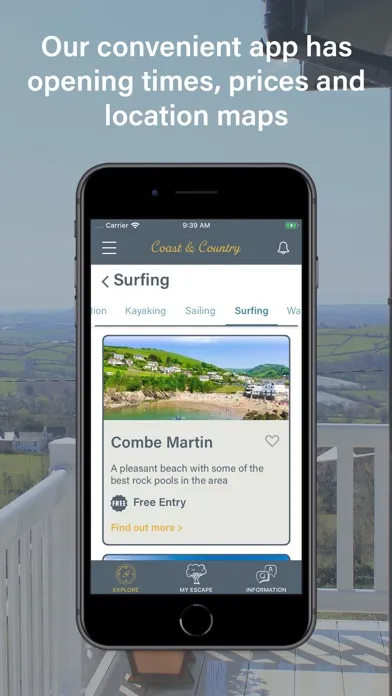 Screenshot di Coast & Country Parks