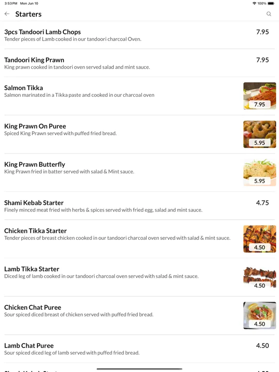 Hot Curry Indian Take away iPad  Ekran Görüntüleri