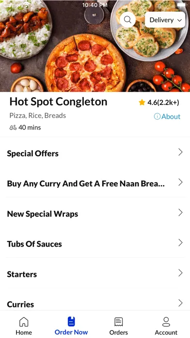 Zrzuty ekranu Hot Spot Congleton.