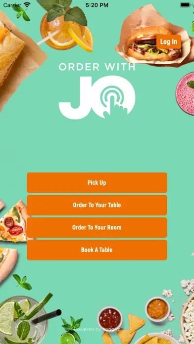Ảnh chụp màn hình của Order with Jo