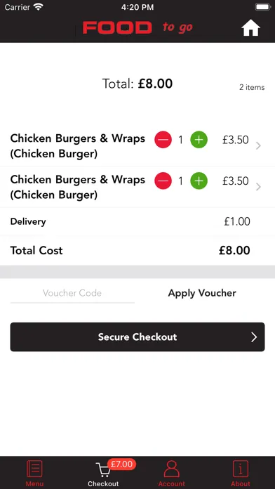 Food To Go Screenshots