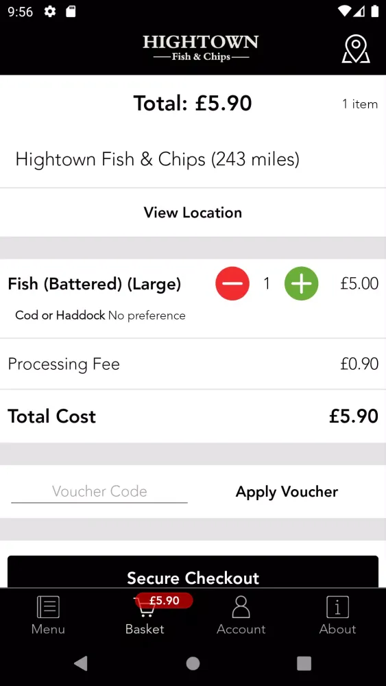 Hightown Fish سکرین شاٹس