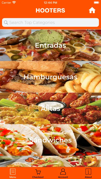Hooters Cancún 스크린샷