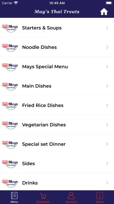 Ảnh chụp màn hình của Mays Thai Treats