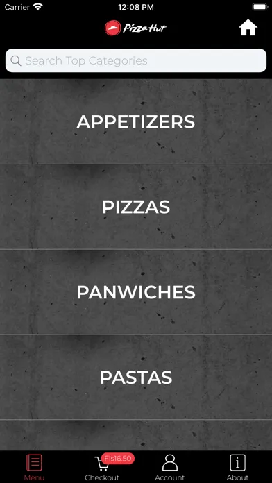 Pizza Hut Curacao Ekran Görüntüleri