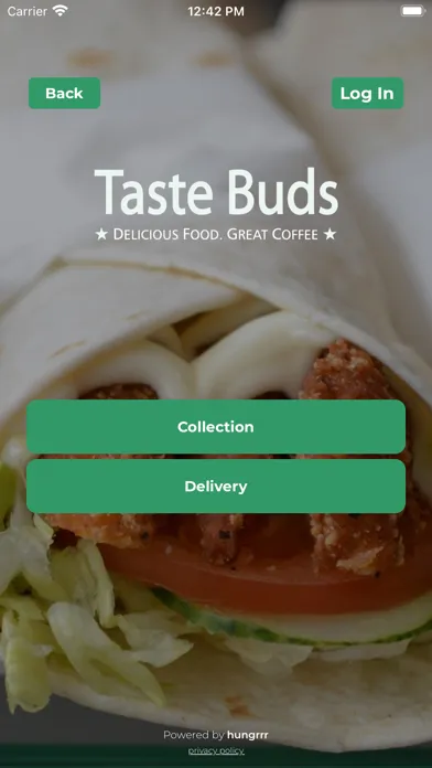 Ảnh chụp màn hình của Taste Buds IOM