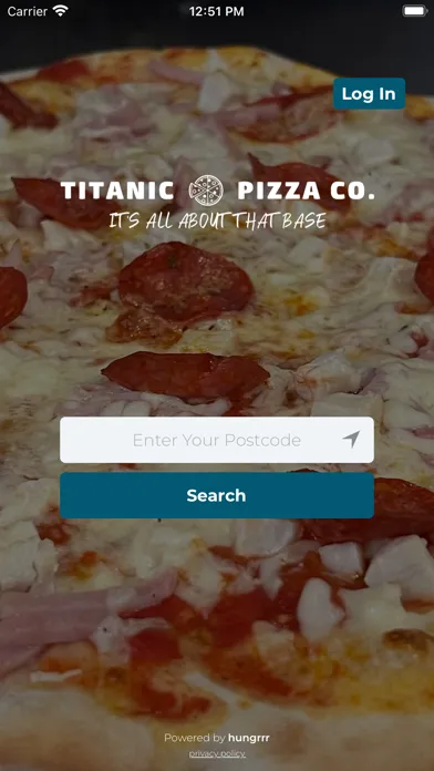 Zrzuty ekranu Titanic Pizza Co