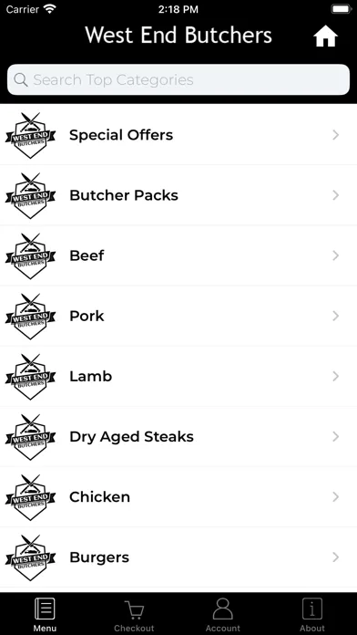 Capturas de tela do West End Butcher