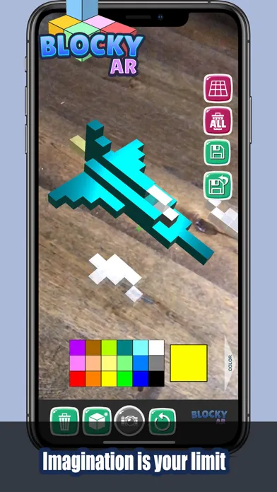 Blocky AR - Limitless Creation स्क्रीनशॉट