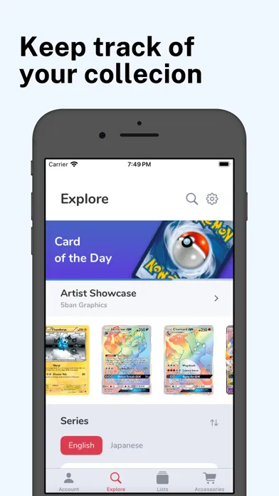 TCG Companion: Card Tracker Ekran Görüntüleri