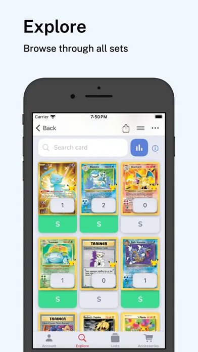 TCG Companion: Card Tracker Ekran Görüntüleri