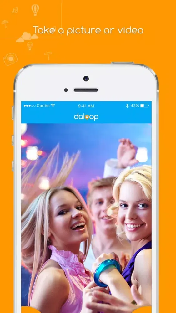 Daloop - The location based social media app स्क्रीनशॉट