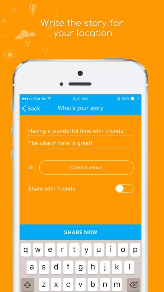 Daloop - The location based social media app स्क्रीनशॉट