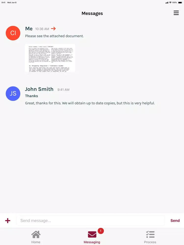 MSB iPad 应用截图