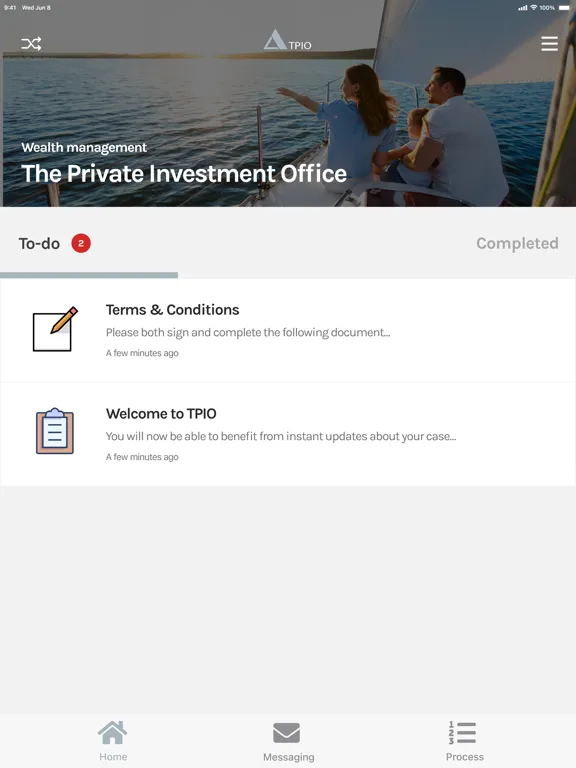 The Private Investment Office iPad  سکرین شاٹس
