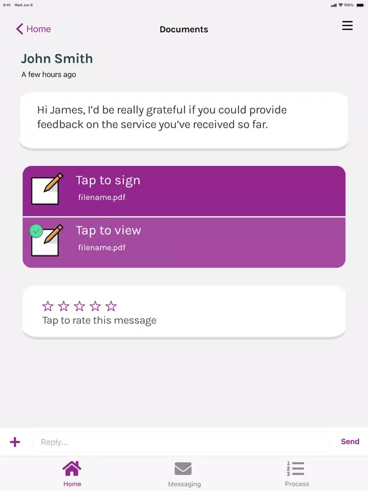 Скриншоты Woodward Solicitors iPad 