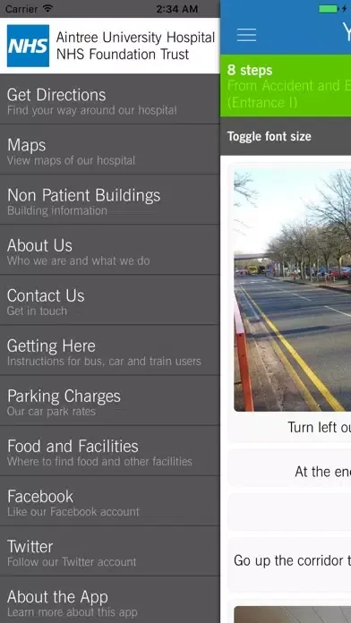 Скриншоты Aintree Hospital Wayfinding