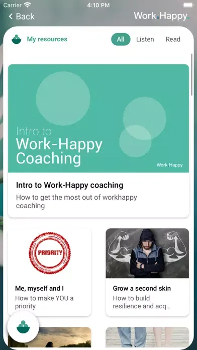 Capturas de pantalla de Work-Happy