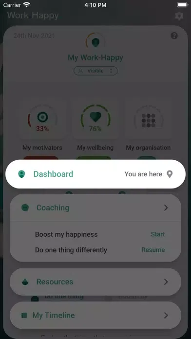 Capturas de pantalla de Work-Happy