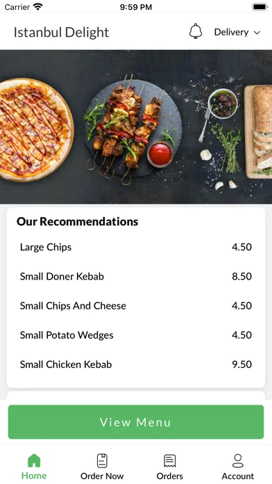 Ảnh chụp màn hình của Istanbul DelightGreat Yarmouth