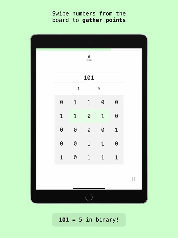 Ảnh chụp màn hình của Binarize iPad 