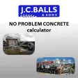 J.C.Balls & Sons Concrete Calculator J.C.Balls & Sons Concrete Calculator