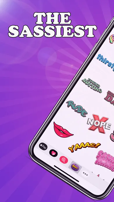 Sass Stickers Ekran Görüntüleri