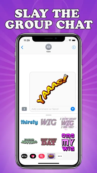 Sass Stickers Ekran Görüntüleri