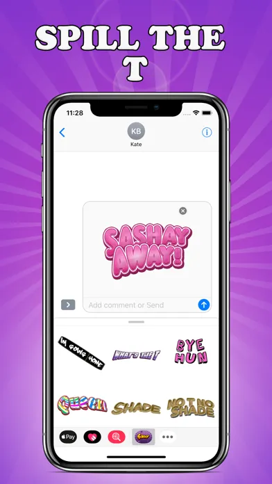 Sass Stickers Ekran Görüntüleri