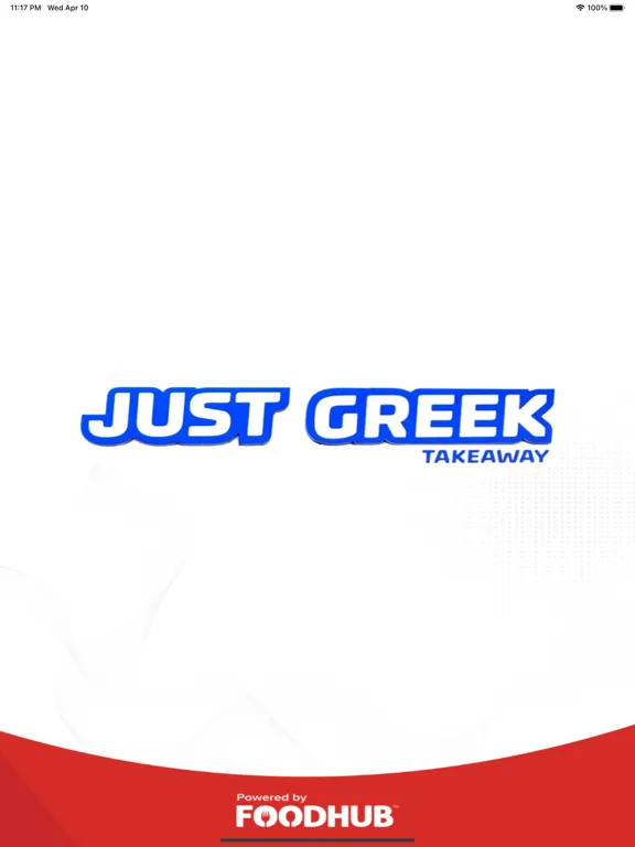 Tangkapan skrin Just Greek Penrith iPad 