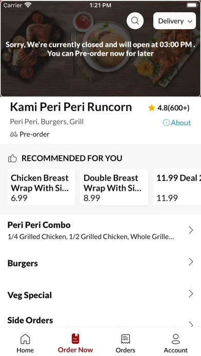 Tangkapan skrin Kami Peri Peri Runcorn
