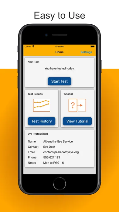 Скриншоты Kay Amblyopia Tracker