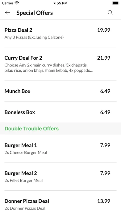 Ảnh chụp màn hình của Kebab Hut.