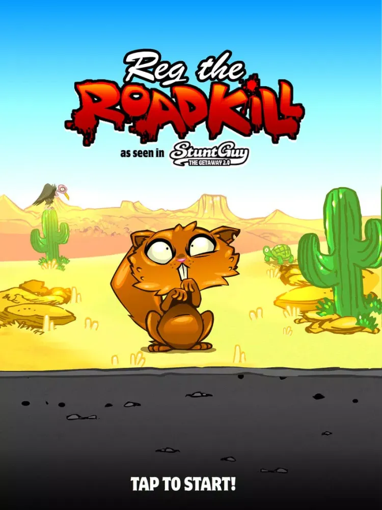 Capturas de pantalla de Reg the Roadkill iPad 