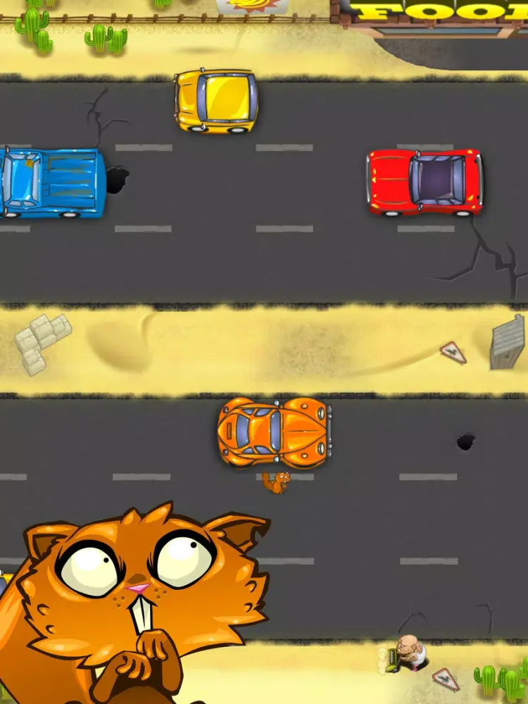 Capturas de pantalla de Reg the Roadkill iPad 