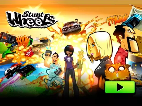 Ảnh chụp màn hình của Stunt Wheels iPad 