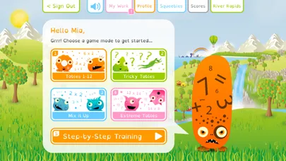 Squeebles Times Tables Connect Screenshots