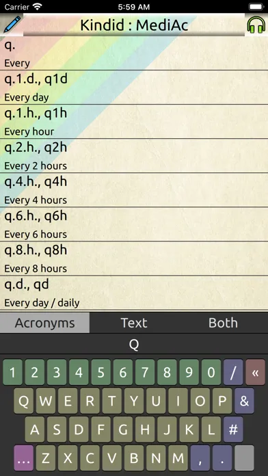 MediAc Screenshots